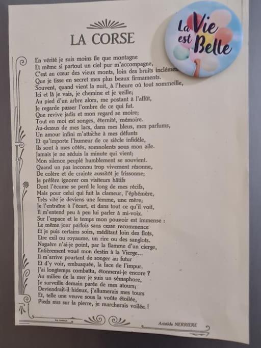 Cocooning Au Coeur De La Cite Imperiale Leilighet Ajaccio  Eksteriør bilde